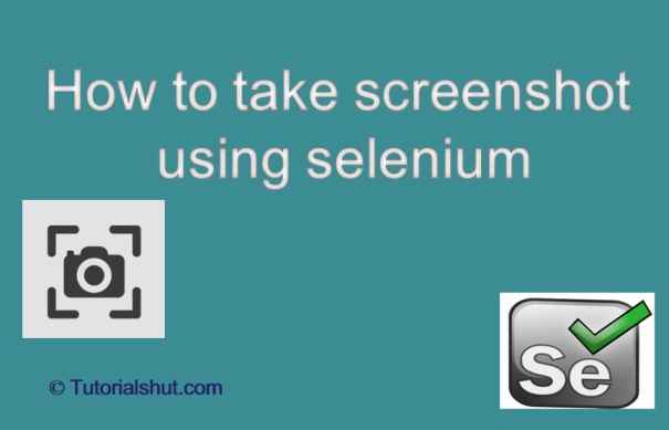 capture screenshot using selenium webdriver